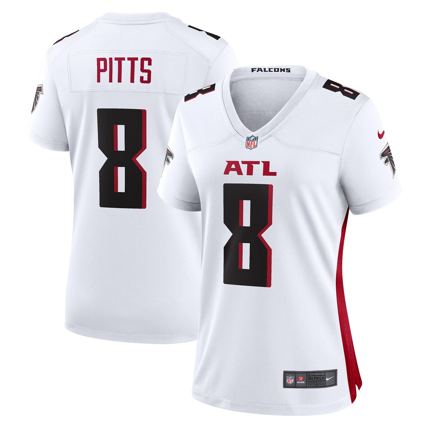 Kyle Pitts Atlanta Falcons Nike Women's Game Player Jersey - White