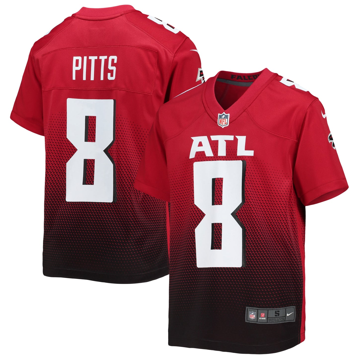 Kyle Pitts Atlanta Falcons Nike Youth Game Jersey - Red