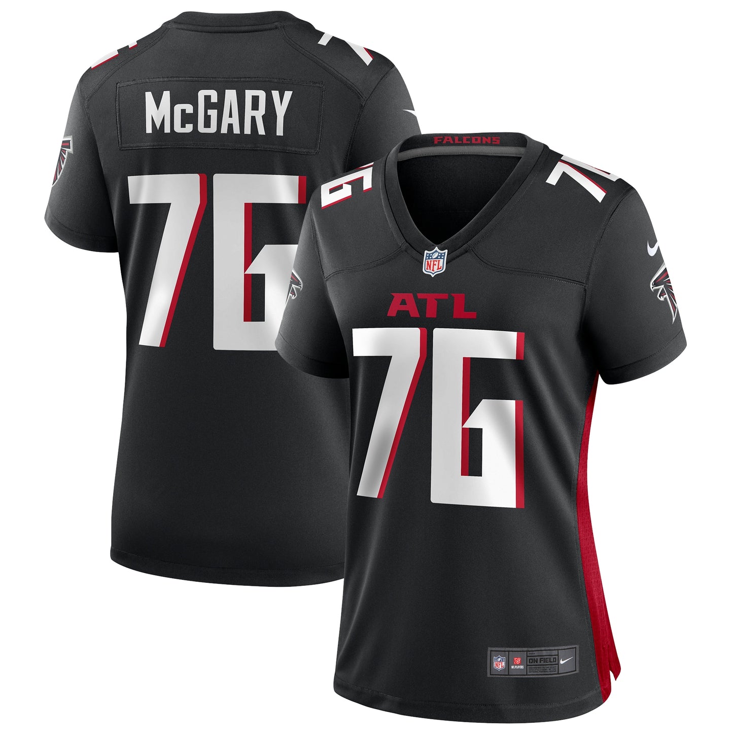 Kaleb McGary Atlanta Falcons Nike Women's Game Jersey - Black