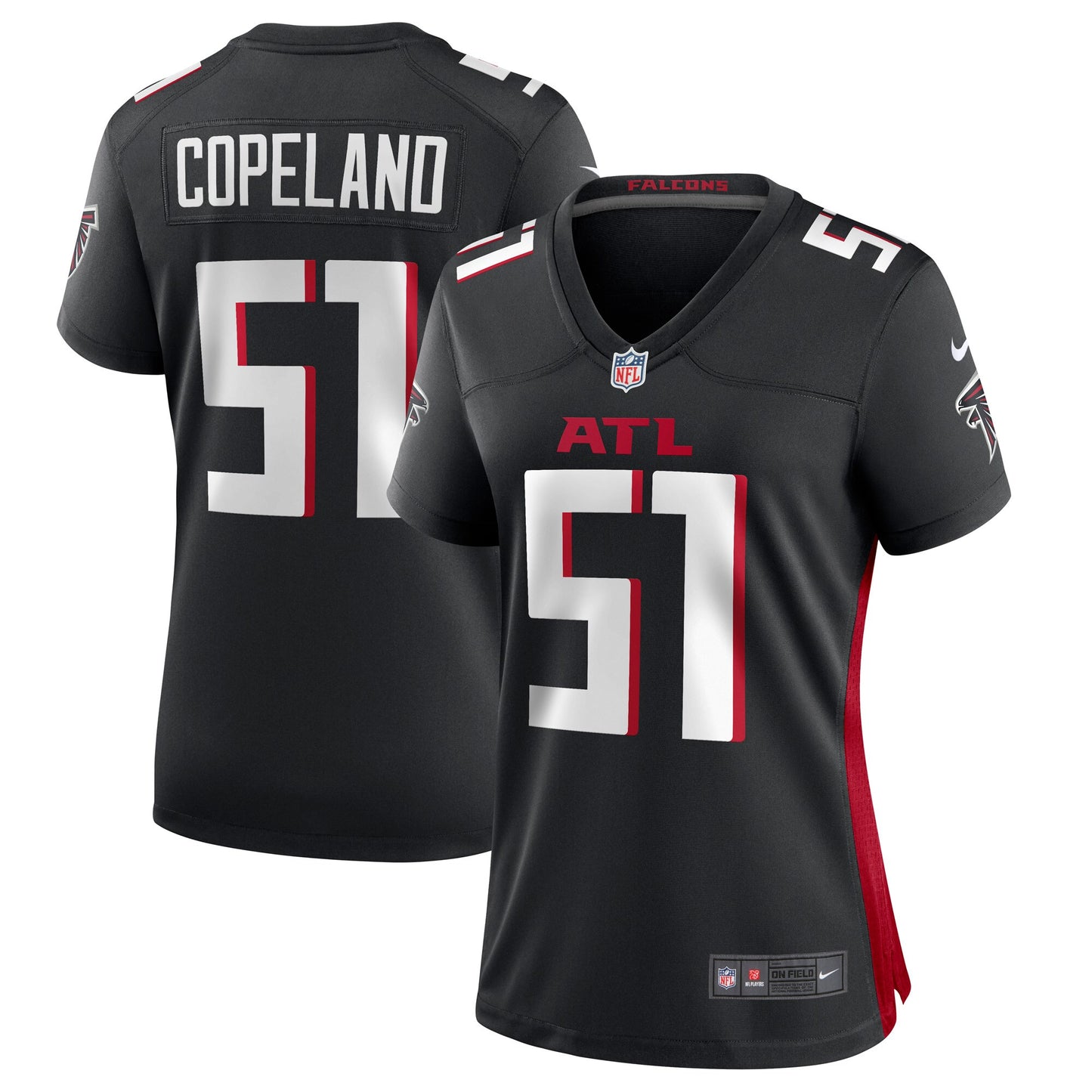 Brandon Copeland Atlanta Falcons Nike Women's Game Player Jersey - Black